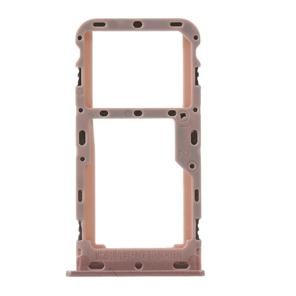 OEM Dual SIM Micro SD Card Tray Holder Repair Part for Xiaomi Redmi 5 - Rose Gold-3
