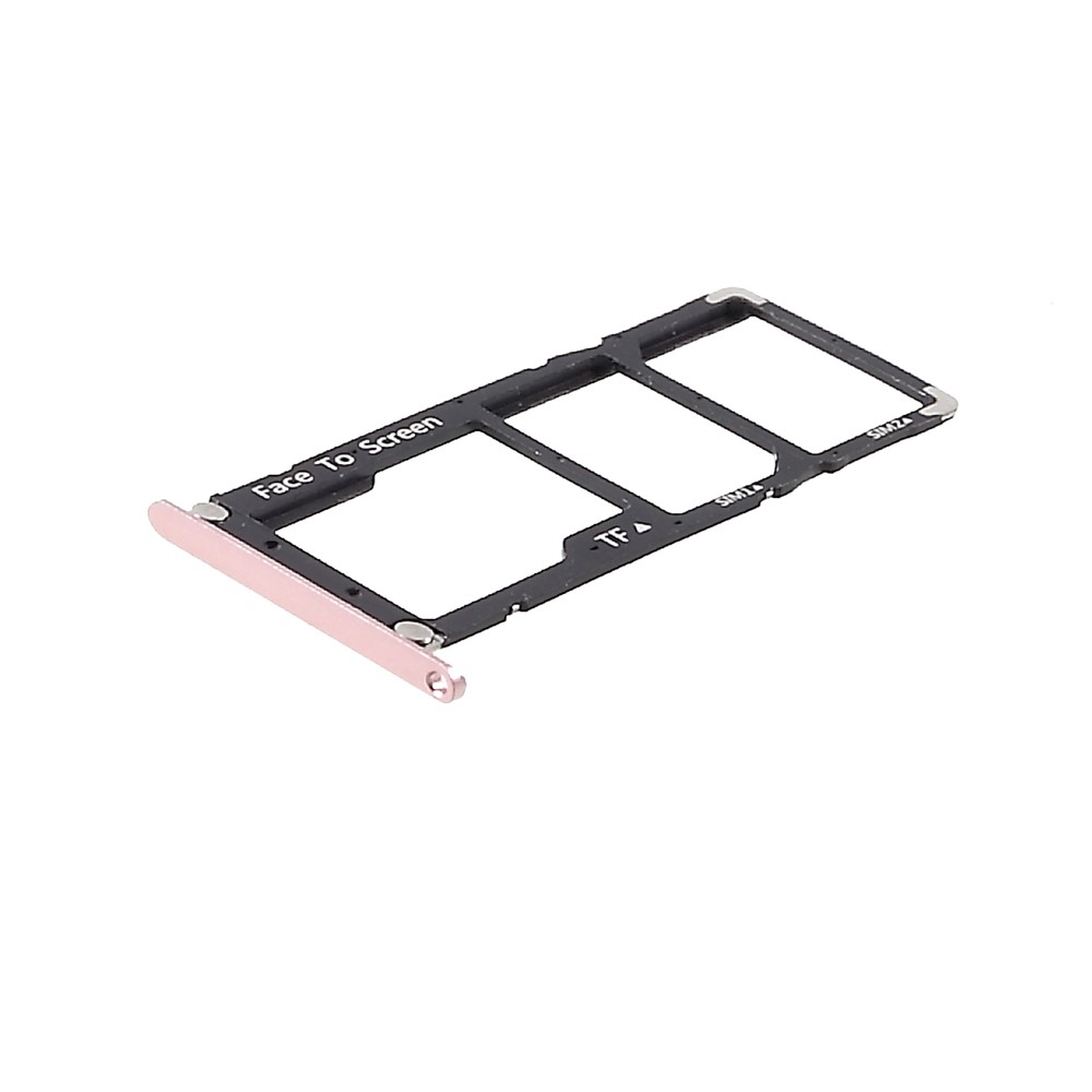 Carte OEM Dual SIM + Micro SD Carte Tray Holder Part Pour Asus Zenfone 4 Max (ZC554KL) - or Rose-5