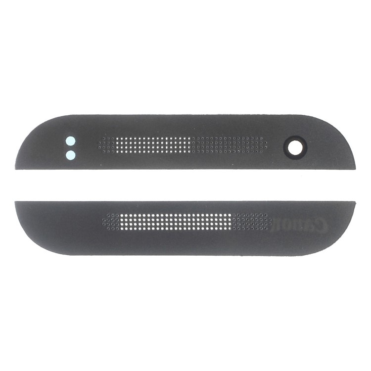 Top and Bottom Cover Plates for HTC One Mini 2 / M8 Mini - Grey-1