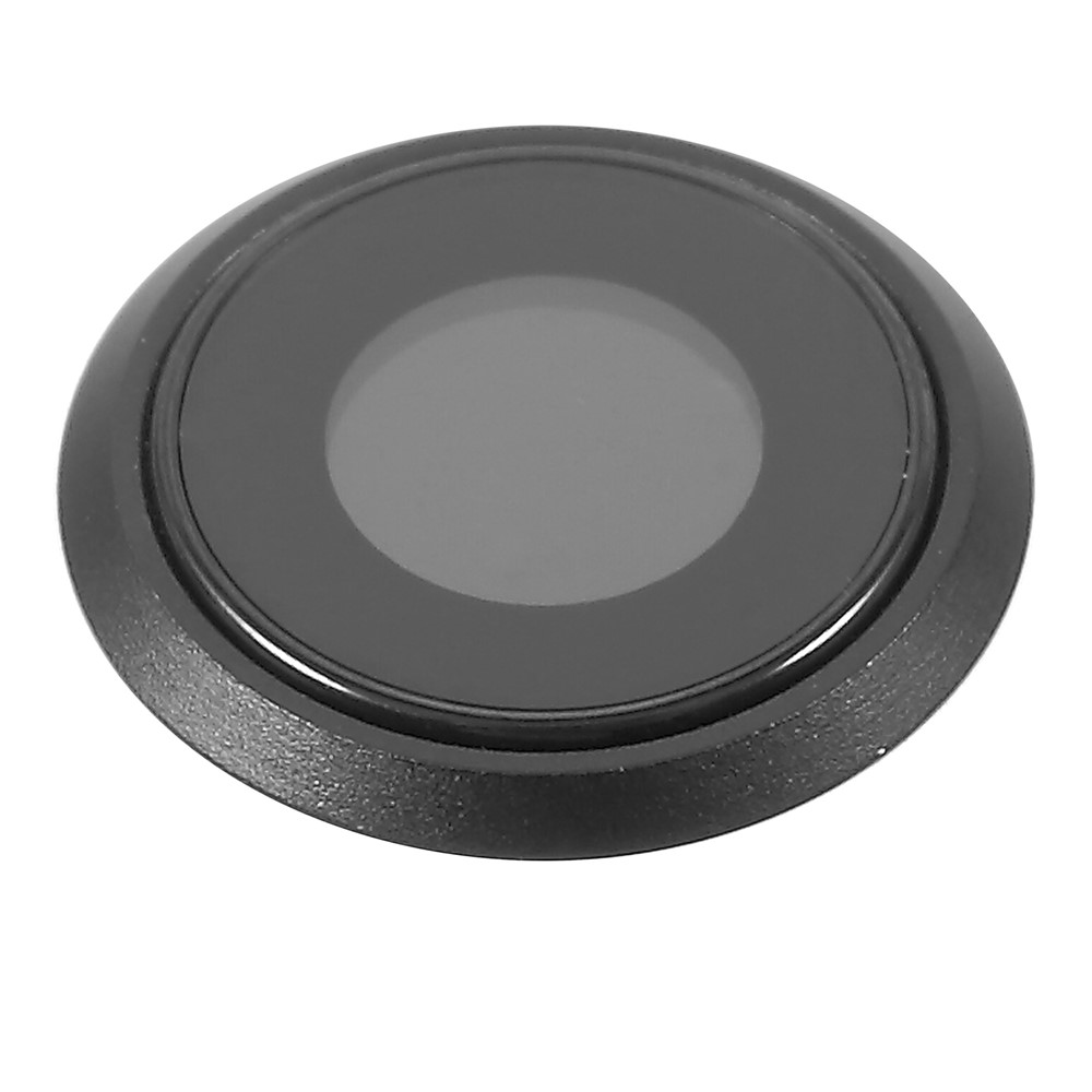 Back Camera Lens Ring Cover with Glass Lens for iPhone 8 4.7 inch - Black-2