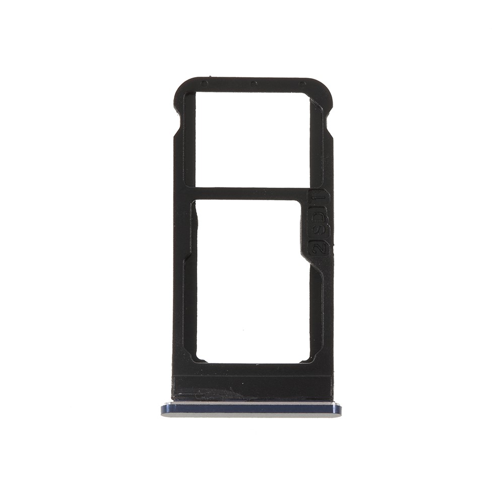 Titular De Bandeja De Cartão SIM Duplo OEM Substituir Parte Para Nokia 6,1 (5,5 Polegadas) / Nokia 6 (2018) - Azul-4