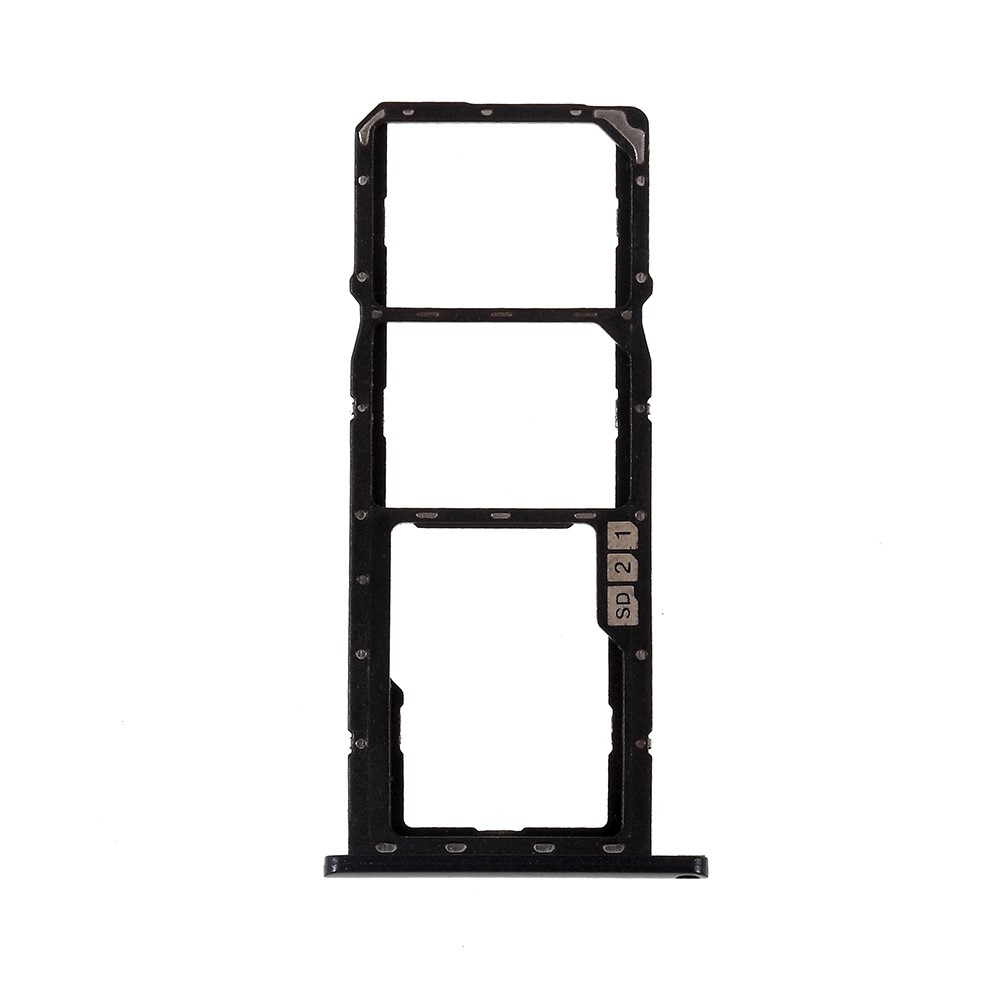 OEM SIM MicroSD Card Tray Holder Spare Part for Asus Zenfone Max (M2) ZB633KL - Black-4