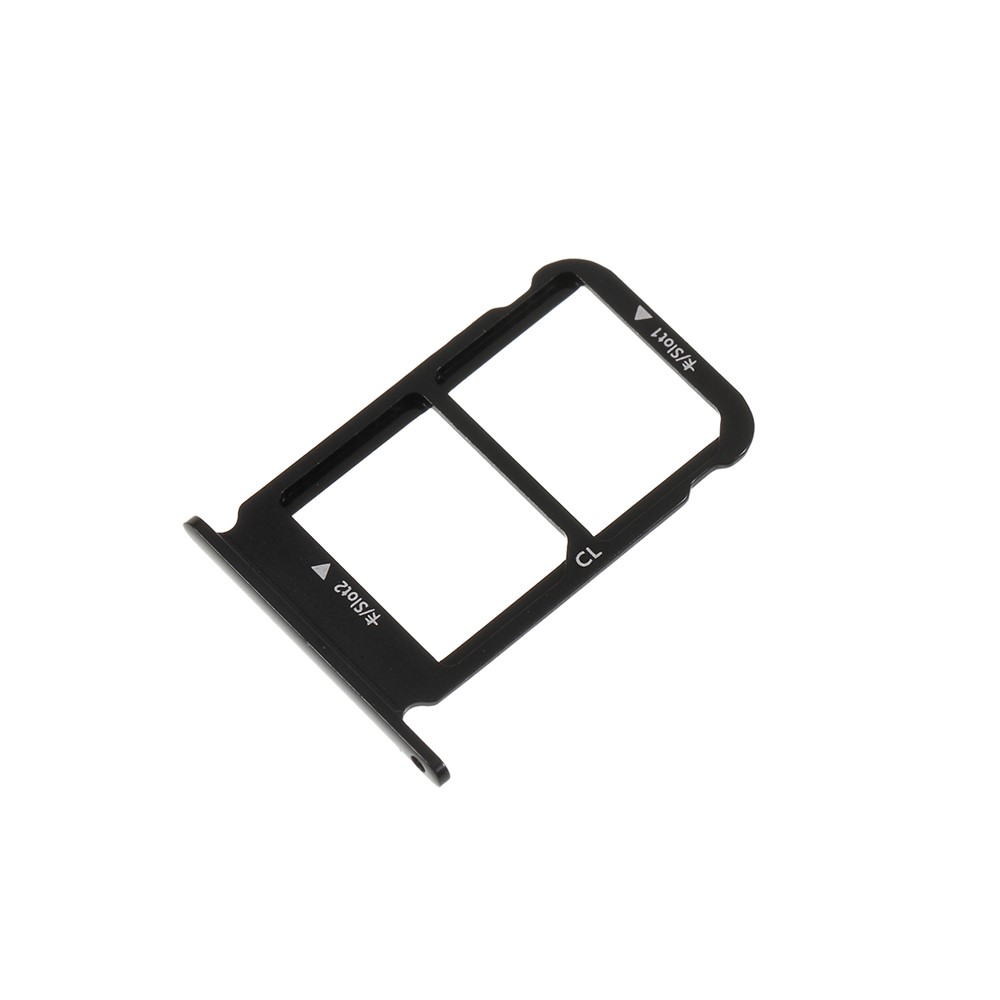 OEM Dual SIM MicroSD Card Tray Holder for Huawei Honor 10 - Black-4