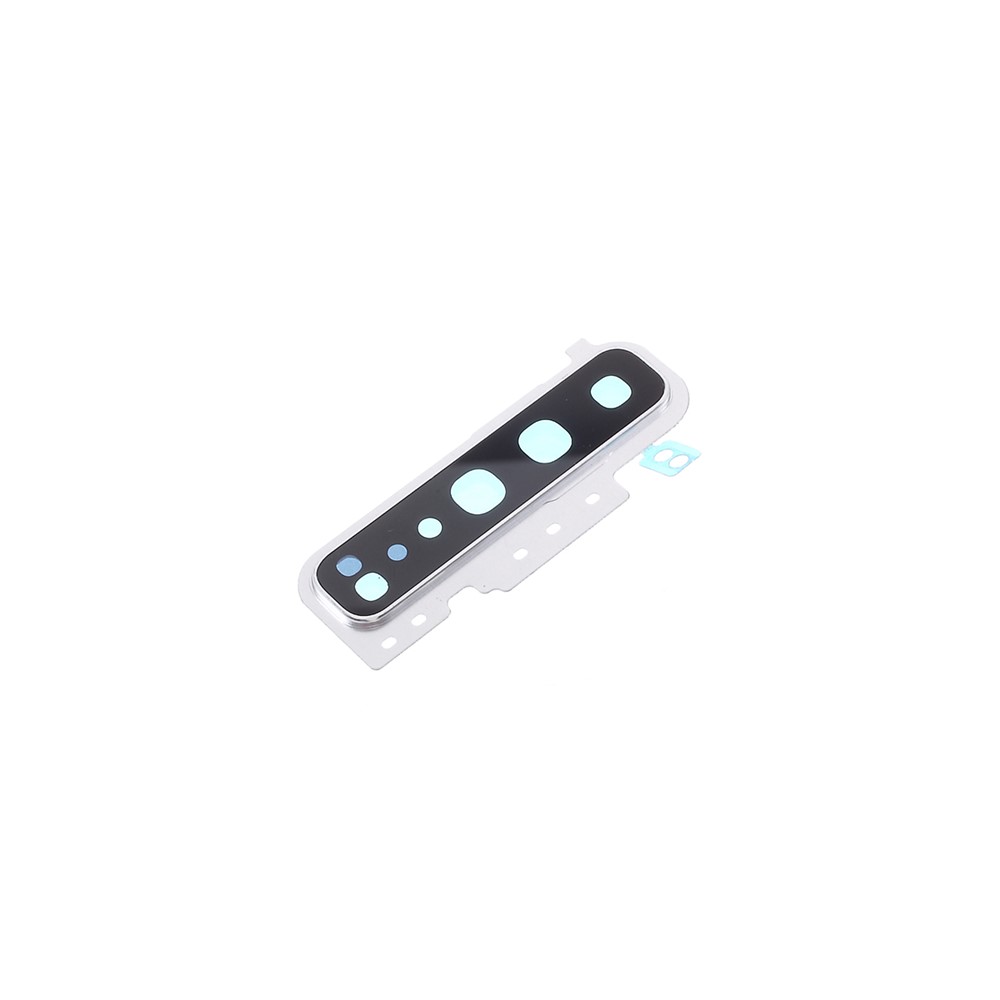 OEM Tampa Anel Posterior Lente Da Câmara Para Substituir Parte Samsung Galaxy S10 5G - Prata-3
