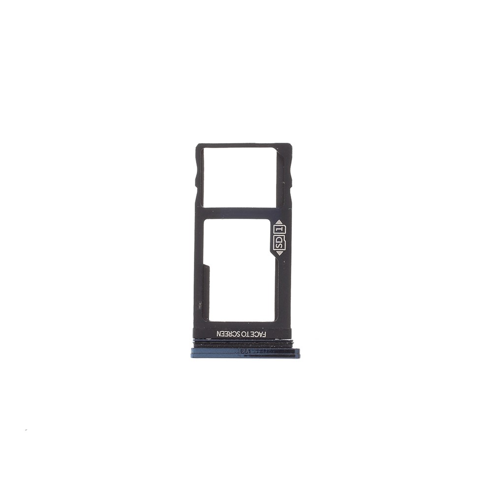 OEM Micro SD Card Tray Holder Replacement for Motorola One Vision P50 - Dark Blue-1