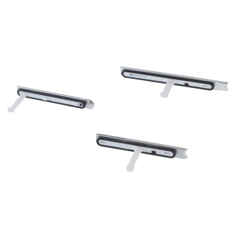 Tapa Del Conector De Polvo Del Puerto De La Tarjeta Micro SD OEM Para Sony Xperia Z2 4G Versión - Color Plata-2