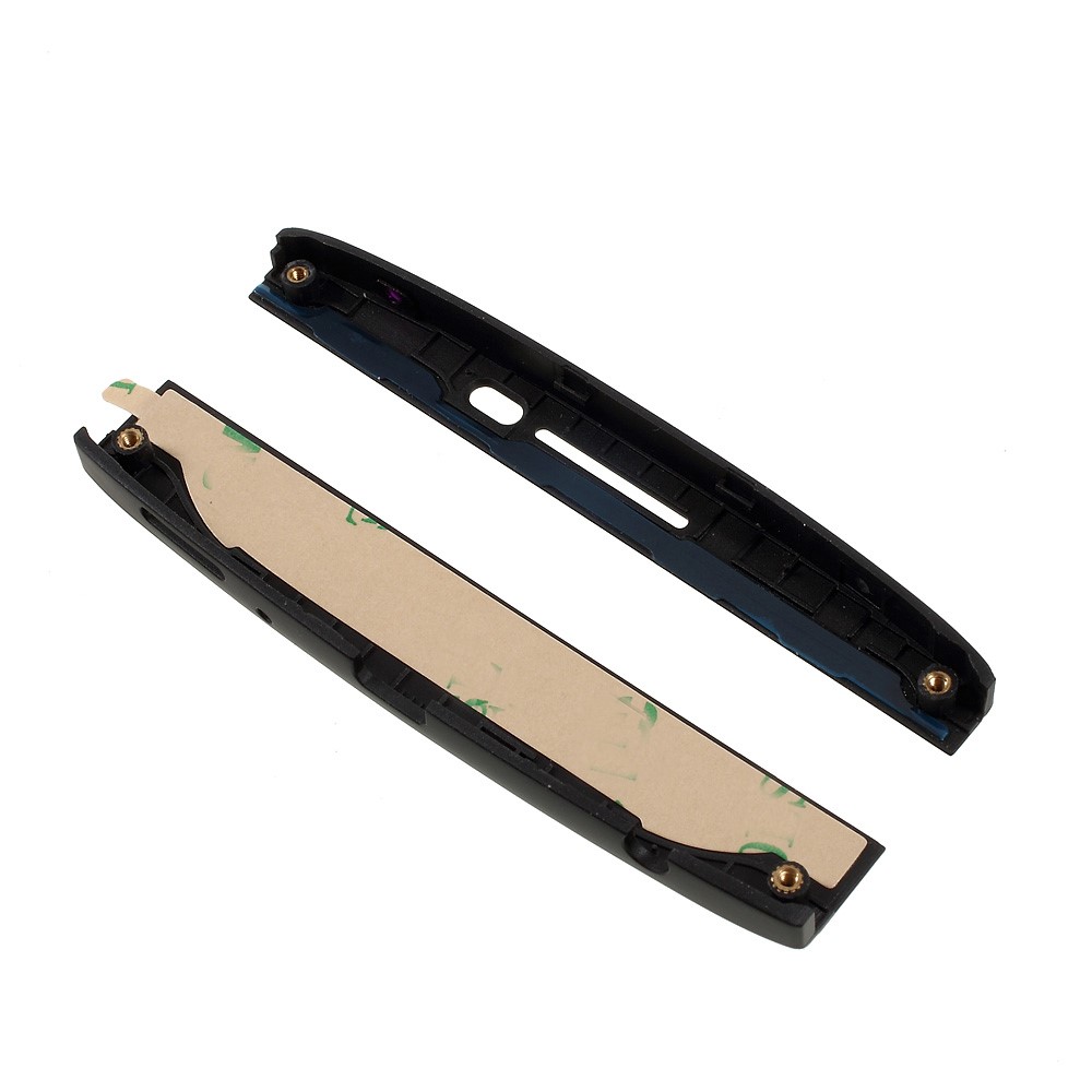 For LG V10 OEM Top and Bottom Cover Plates Replace Part - Black-2
