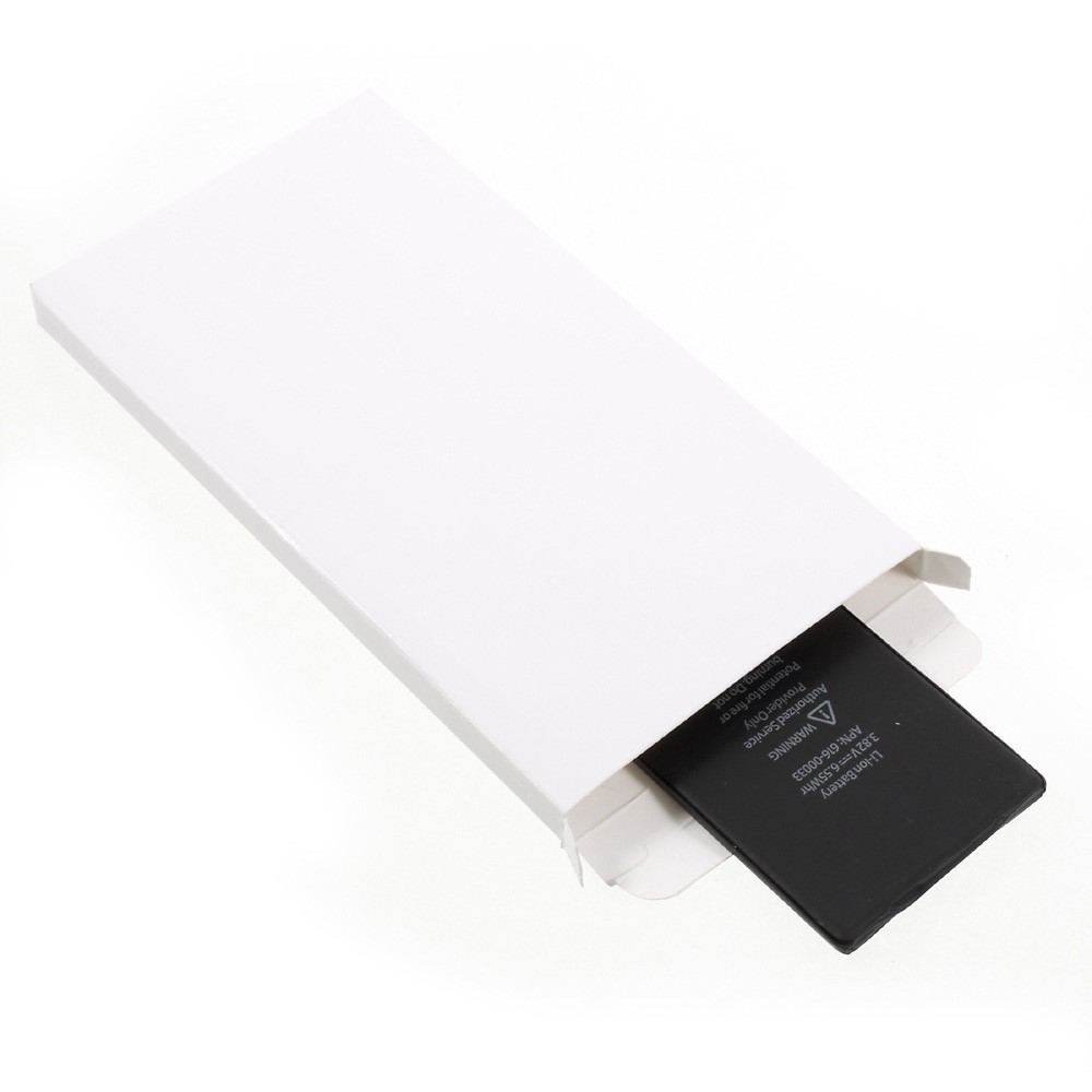 100Pcs/Lot White Paper Battery Package Box for iPhone 7 6s 6 4.7 inch Batteries-7