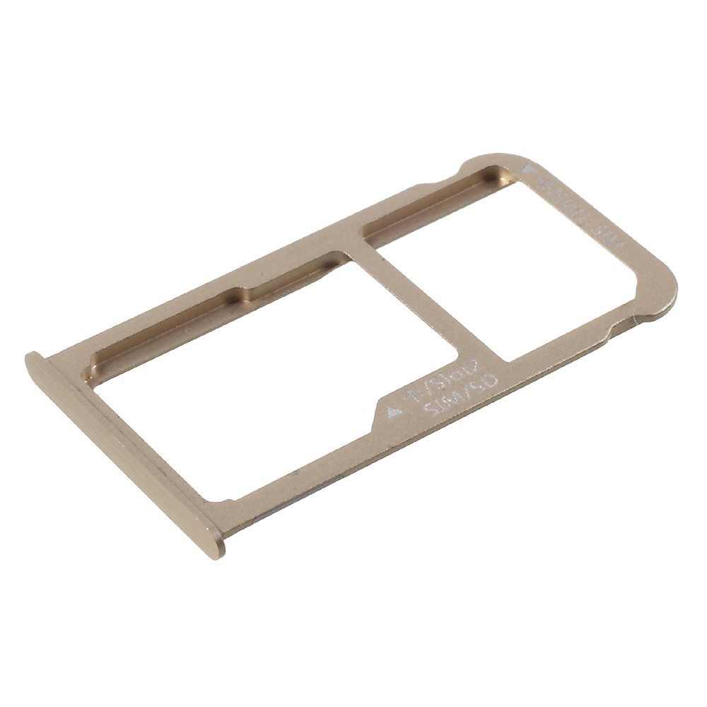 OEM Replacement Dual SIM MicroSD Card Tray Holder for Huawei Mate 8 - Gold Color-1