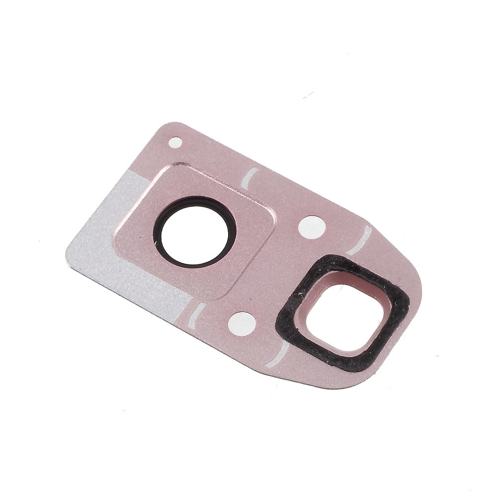 OEM Camera Frame Bracket with Glass Lens Part for Samsung Galaxy A3 (2017) A320 - Rose Gold-2