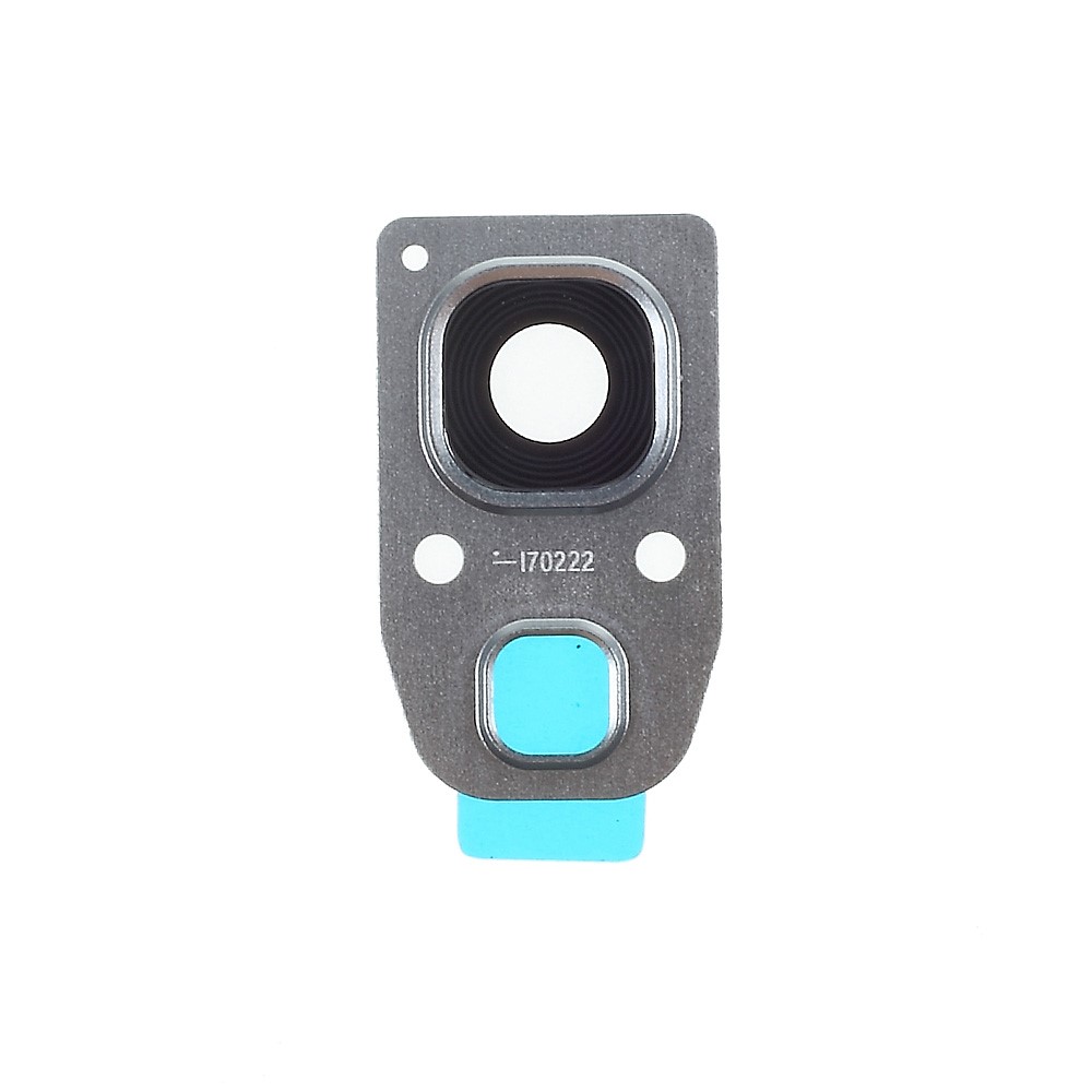 OEM Part Camera Frame Bracket with Glass Lens for Samsung Galaxy A3 (2017) A320 / A5 (2017) A520 / A7 (2017) A720 - Silver-1