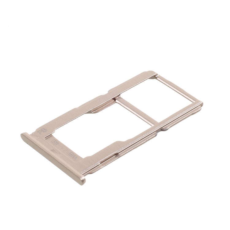 OEM SIM Card + MicroSD Card Tray Holder Slot Part for Oppo R9 Plus - Gold-3