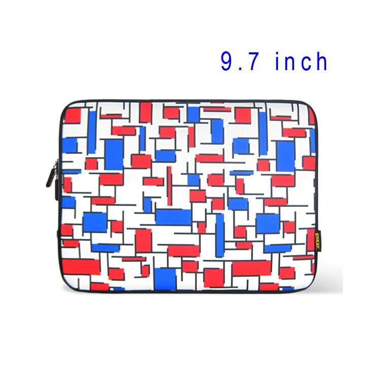 ENKAY ENK-2003 Modern Series Checkered Design Neoprene Sleeve Cover for iPad Air iPad 2 3 4, Size: 29 x 21cm-1