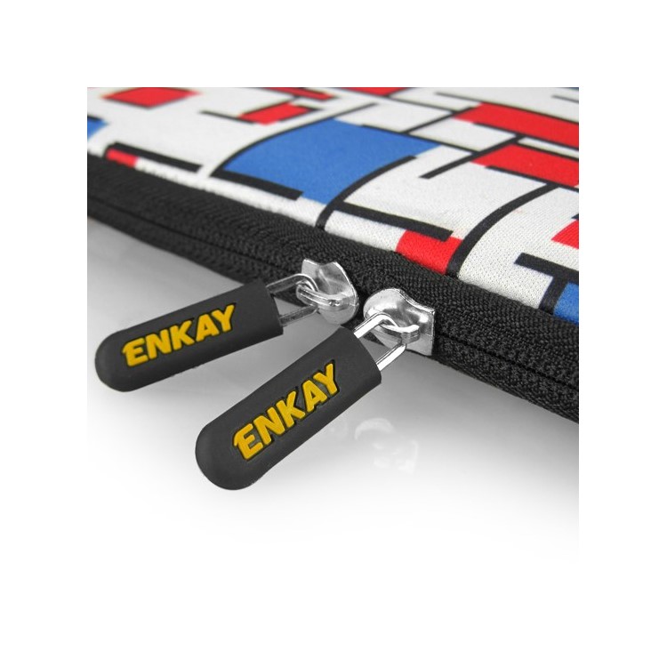 ENKAY ENK-2003 Modern Series Checkered Design Neoprene Sleeve Cover for iPad Air iPad 2 3 4, Size: 29 x 21cm-9