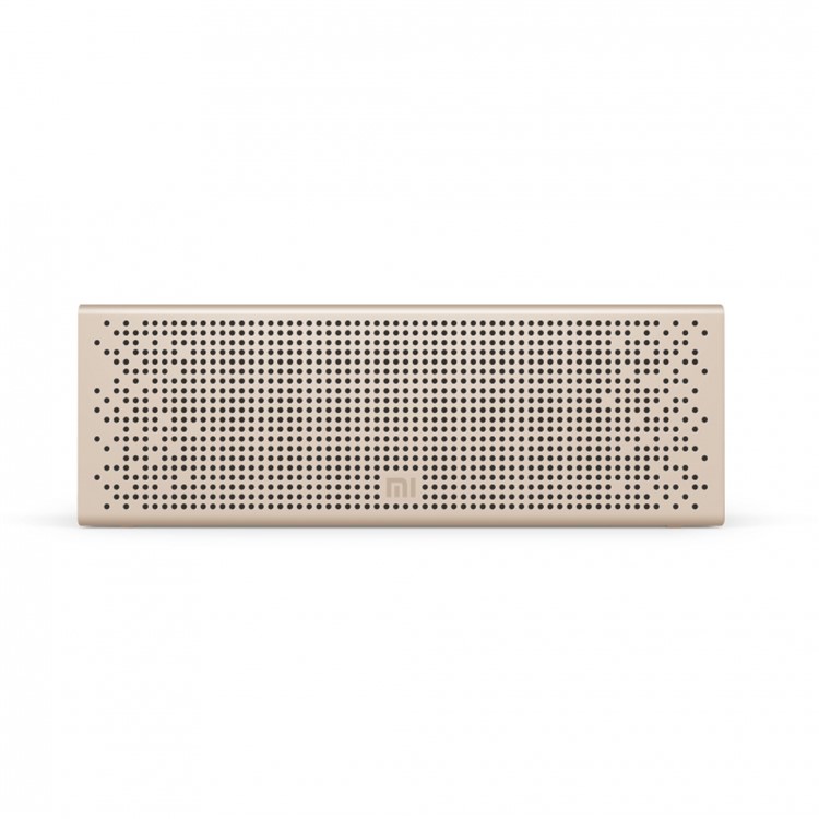 XIAOMI Pocket-size Bluetooth Speaker Support Microphone/TF Card/Aux-in for iPhone Samsung Sony etc - Gold Color