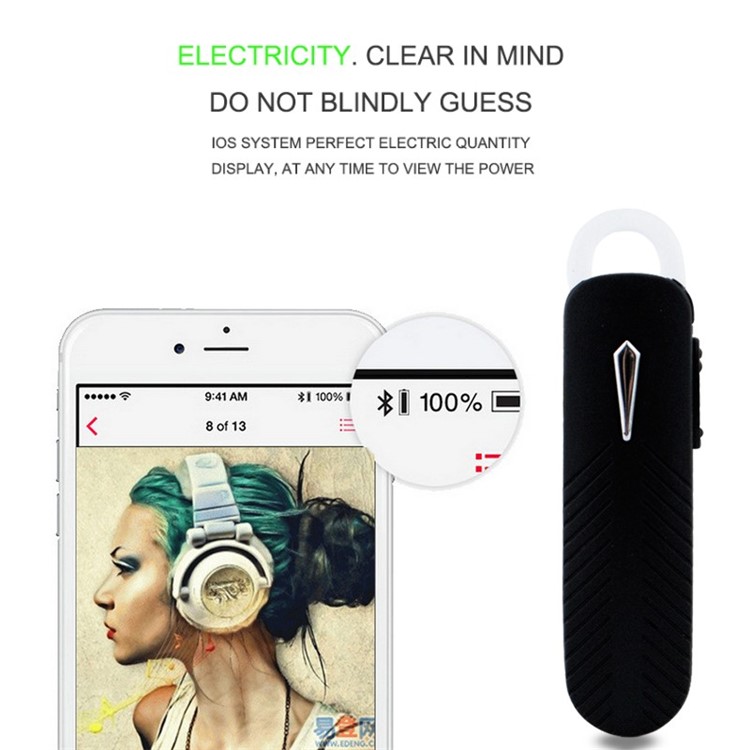 168 Auricular Bluetooth Estéreo Universal De La Música De 168 Auriculares inalámbricos Bluetooth 4.0 universal