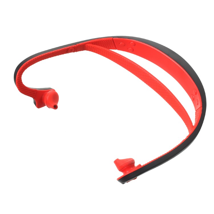 VORSON BT92 Bluetooth 4.1 Sport Stereo Headphone with Mic - Red-4