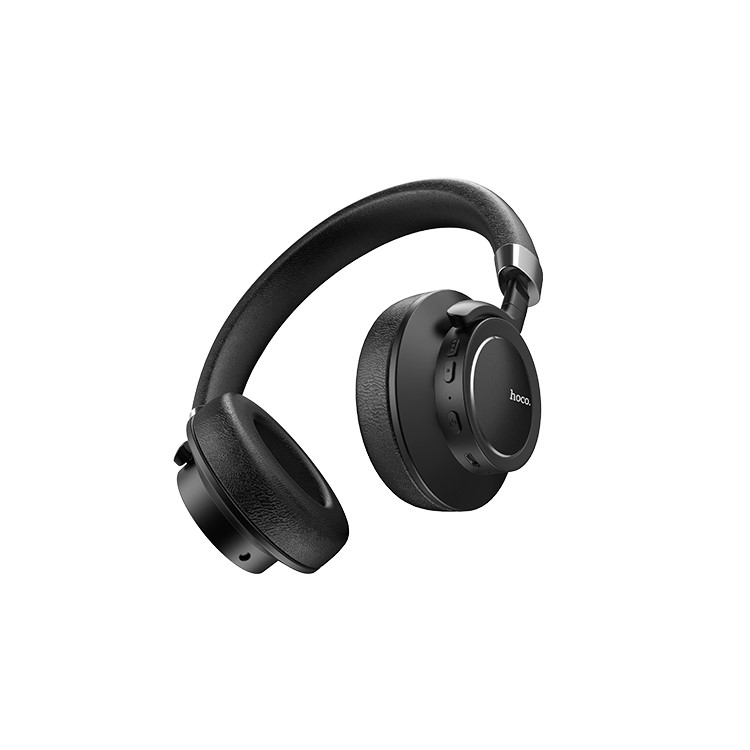 HOCO W10 Over-Ear Bluetooth Wireless Headphone with Mic for iPhone Samsung Huawei etc. - Black-4