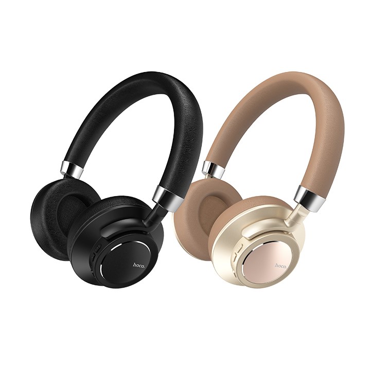 HOCO W10 Over-Ear Bluetooth Wireless Headphone with Mic for iPhone Samsung Huawei etc. - Black-6