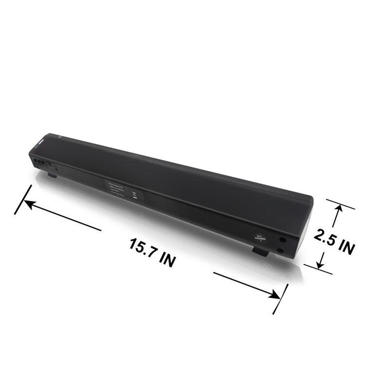 SOUNDBAR CE0150 2.0 Channel USB MP3 Player Bluetooth Speaker - Black-4