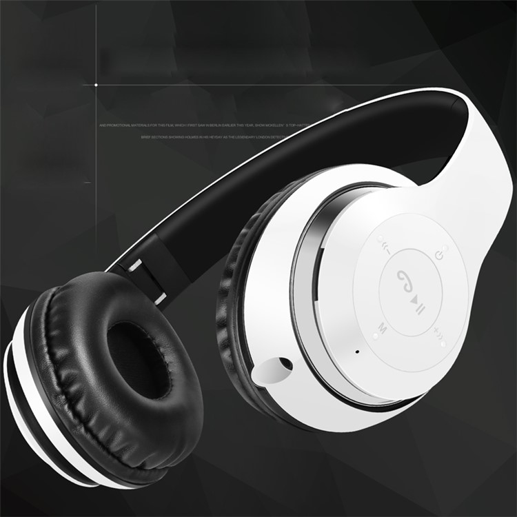 BT09 Fashion Foldable Over-ear Stereo Bluetooth 4.0 Headphone Support TF Card/FM/Microphone - Black-10