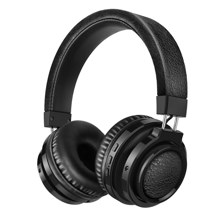 PICUN P3 Wireless Bluetooth On-ear Stereo Comfortable Headphones - Black-1