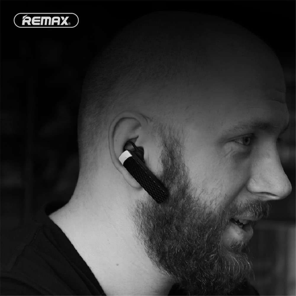 REMAX T9 Wireless Bluetooth Stereo Headset Headphone with Microphone - Black-4