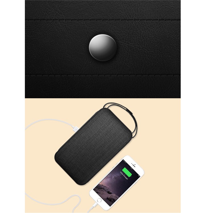 JOYROOM M10 Portable 8800mAh Power Bank Wireless Bluetooth Speaker Support Hands-free Call/TF Card/AUX-in-8