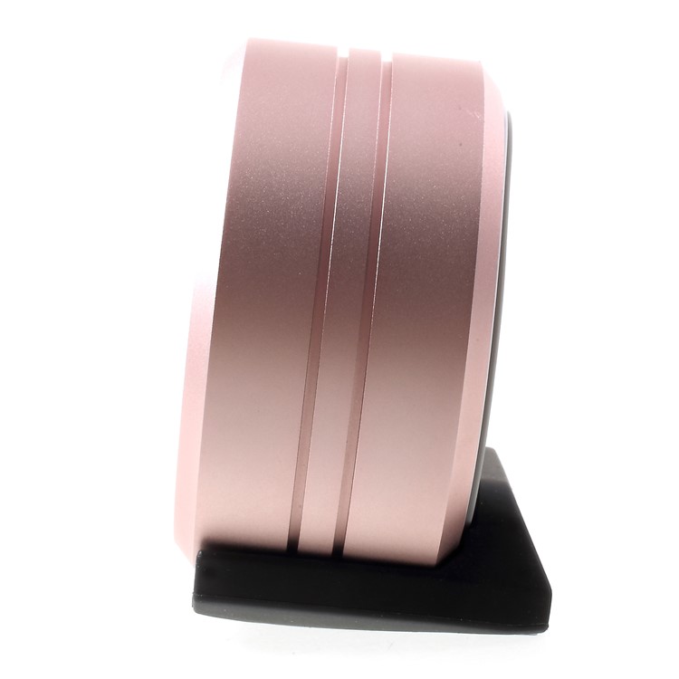 JKR-8 IPX5 Waterproof TWS Bluetooth 4.2 Speaker Support TF Card / Aux-in / FM Audio - Rose Gold-3
