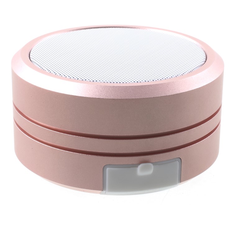 JKR-8 IPX5 Waterproof TWS Bluetooth 4.2 Speaker Support TF Card / Aux-in / FM Audio - Rose Gold-6