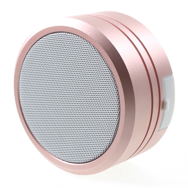 JKR-8 IPX5 Waterproof TWS Bluetooth 4.2 Speaker Support TF Card / Aux-in / FM Audio - Rose Gold-7