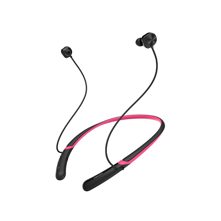 DACOM L02 Wireless Bluetooth 4.1 Neckband Sports Headphone with Mic - Rose-2