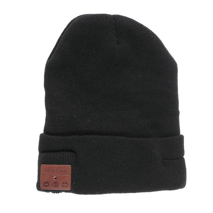 Wireless Bluetooth Headphone Hat Knitted Warm Beanie with 5-LED Light-8