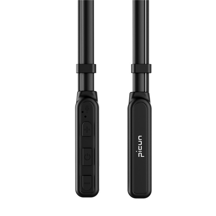 PICUN B1 CVC Noise Reduction Bluetooth 4.1 Waterproof Magnetic Attraction Neckband Stereo Headset - Black-6