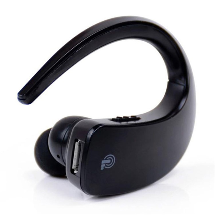 Q2 Earhook Wireless Bluetooth Headphone In-Ear Sports Stereo Hands-free Headset - Black-1