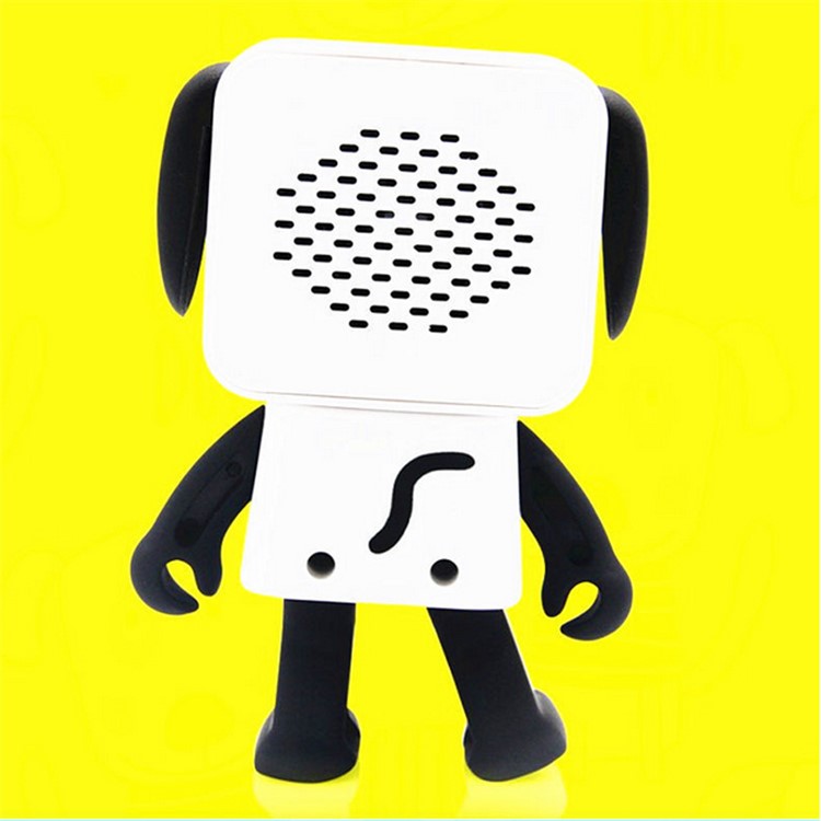Portable Cute Dancing Square Dog Bluetooth Speaker-12