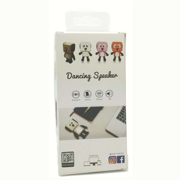 Portable Cute Dancing Square Dog Bluetooth Speaker-15