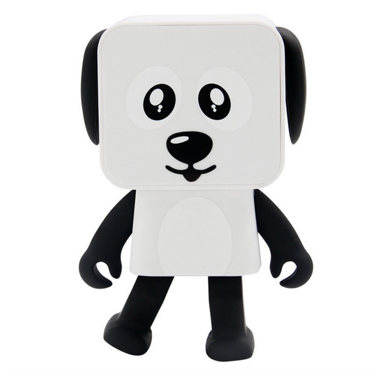 Portable Cute Dancing Square Dog Bluetooth Speaker-3