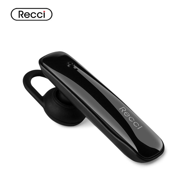 RECCI REB-C01 Mini Single Wireless Bluetooth Earbud with Microphone for iPhone X/8/8 Plus etc. - Black-2
