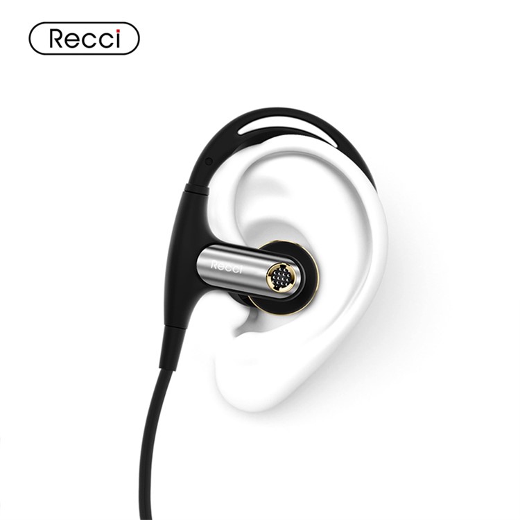 RECCI REB-B01 Waterproof Bluetooth 4.0 Sports Headset with Mic for iPhone Samsung HTC Etc. - Black-3