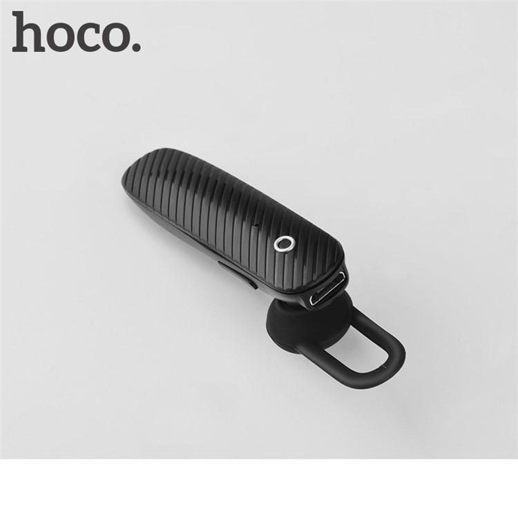 HOCO E18 Silo Mini Single Wireless Bluetooth Earphone Built-in Microphone - Black-1