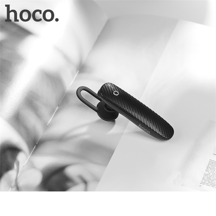 HOCO E18 Silo Mini Single Wireless Bluetooth Earphone Built-in Microphone - Black-3