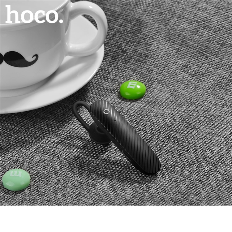 HOCO E18 Silo Mini Single Wireless Bluetooth Earphone Built-in Microphone - Black-5