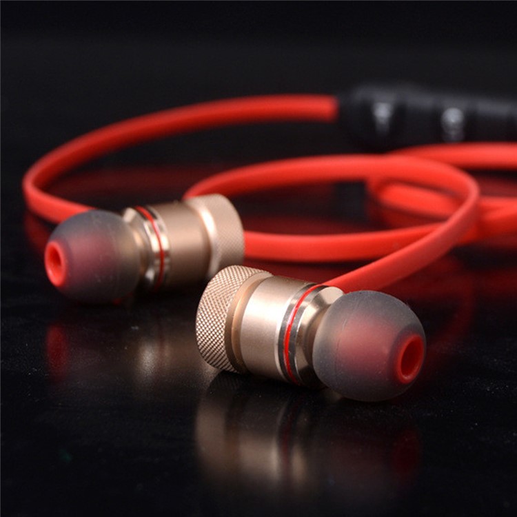 XT-6 In-ear Magnetic Headphone Wireless Bluetooth Sports Headset with Mic for iPhone X/8/8 Plus etc. - Red-10