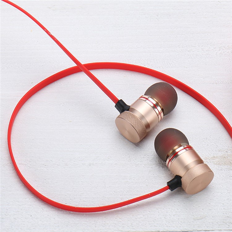 XT-6 In-ear Magnetic Headphone Wireless Bluetooth Sports Headset with Mic for iPhone X/8/8 Plus etc. - Red-11