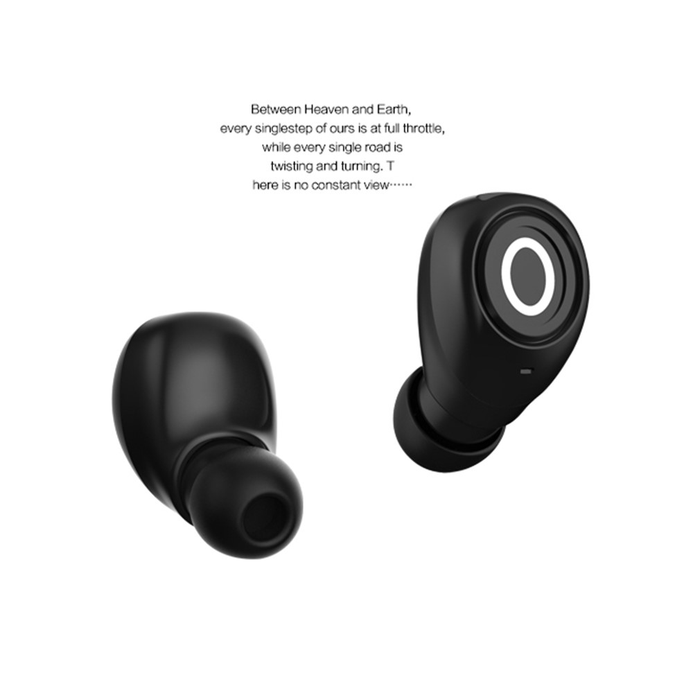 Mini Lightweight Portable Wireless Bluetooth 4.1 Headphone - Black-2