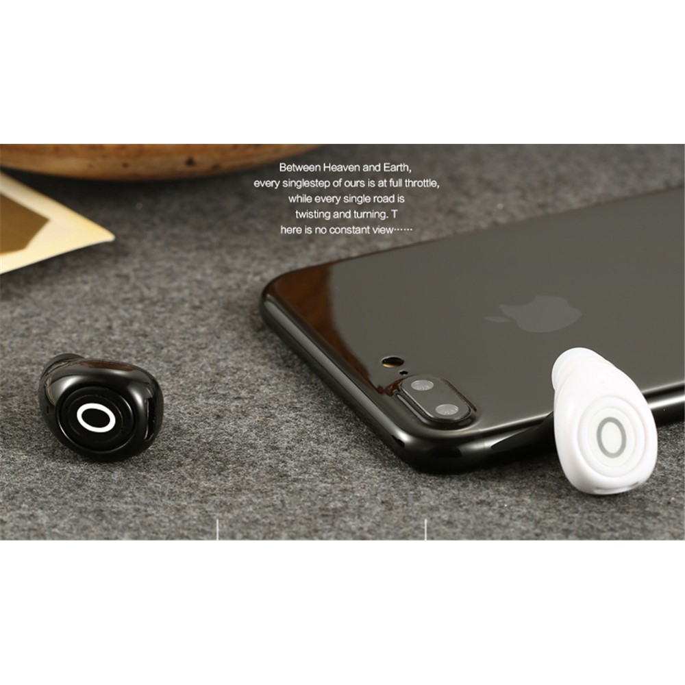 Mini Lightweight Portable Wireless Bluetooth 4.1 Headphone - Black-4