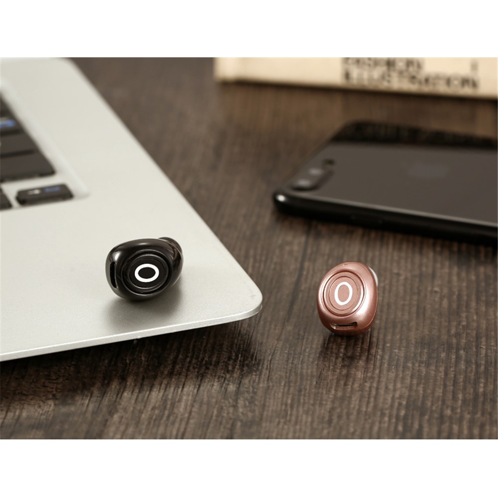Mini Lightweight Portable Wireless Bluetooth 4.1 Headphone - Black-5