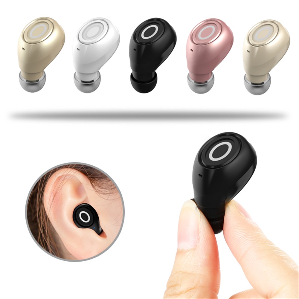 Mini Lightweight Portable Wireless Bluetooth 4.1 Headphone - Black-7