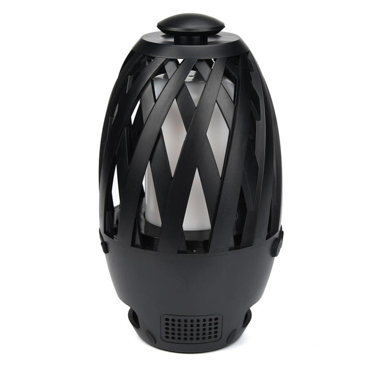 BTS596 Outdoor Portable Smart LED Flame Atmosphere Bluetooth Speaker Support Micro SD Card-3